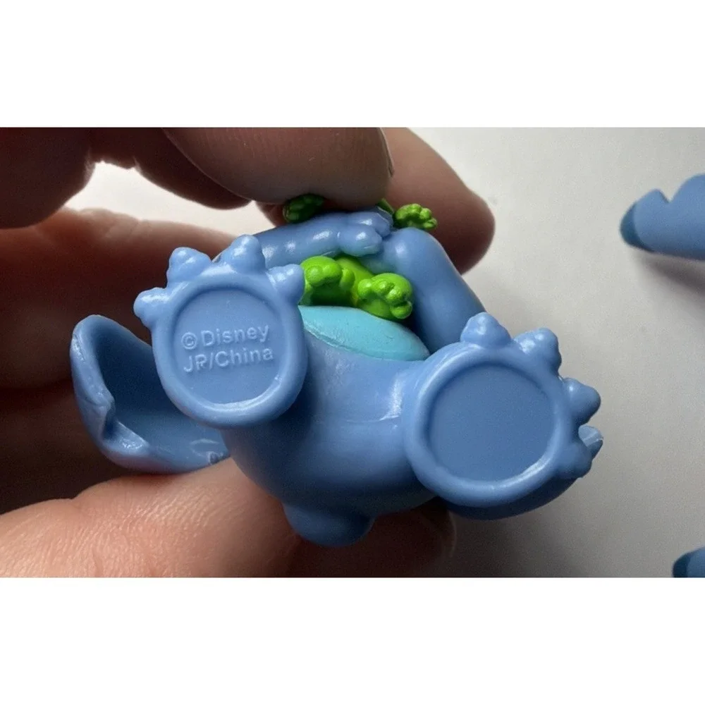 Lot of 5 Disney Lilo and Stitch Figures (Cake Topper) 2'' (B)